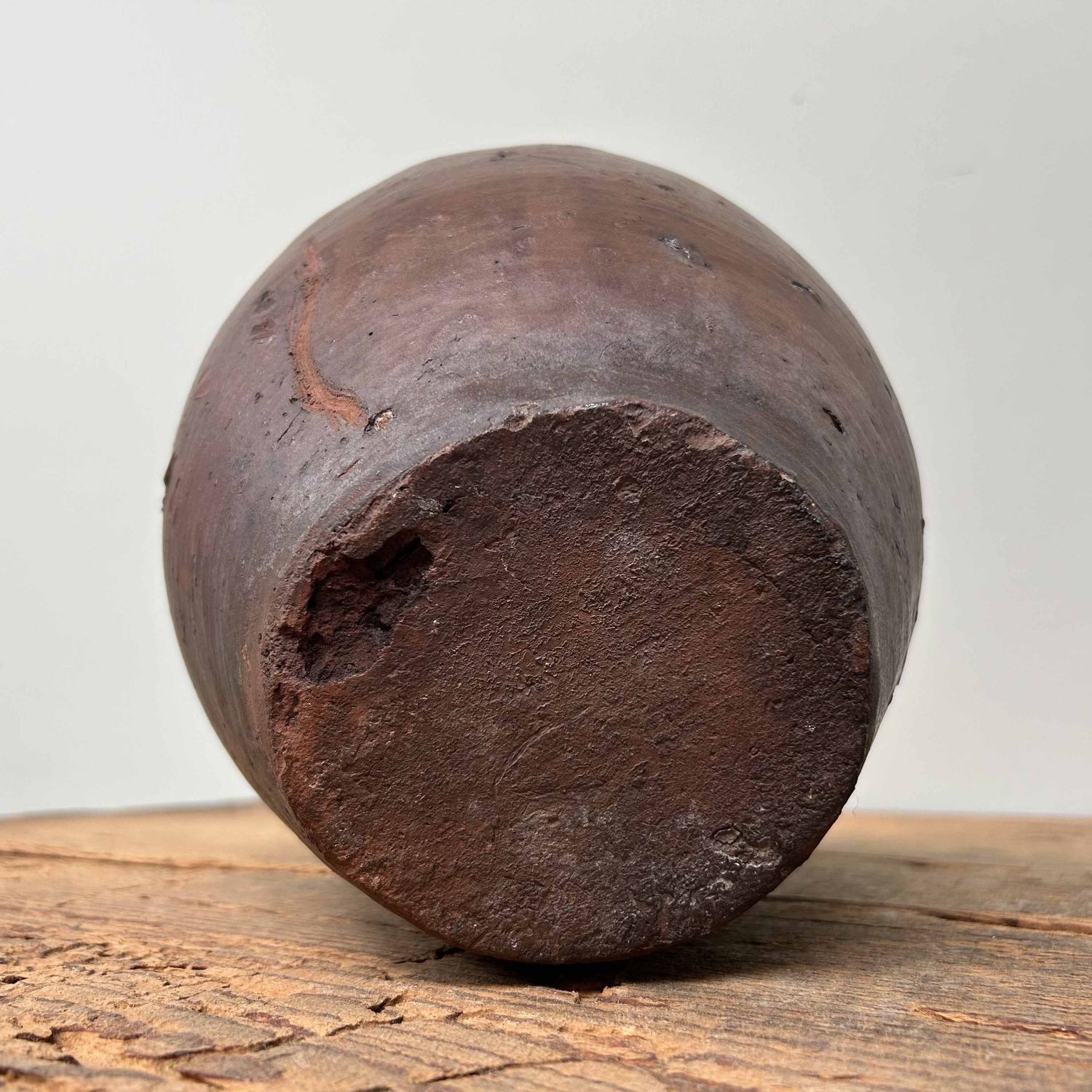 Antieke Japans Aardewerken Tsubo, Kruik Vaas, Meiji-periode, Japan.