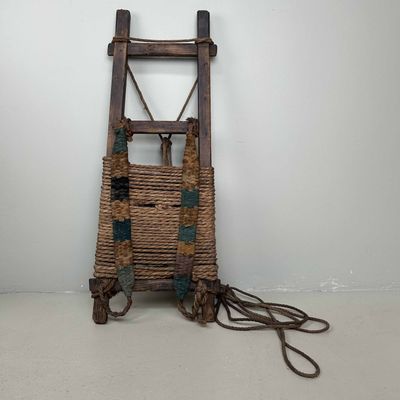 Authentic Japanese Backpack carrier, Taishō Period.