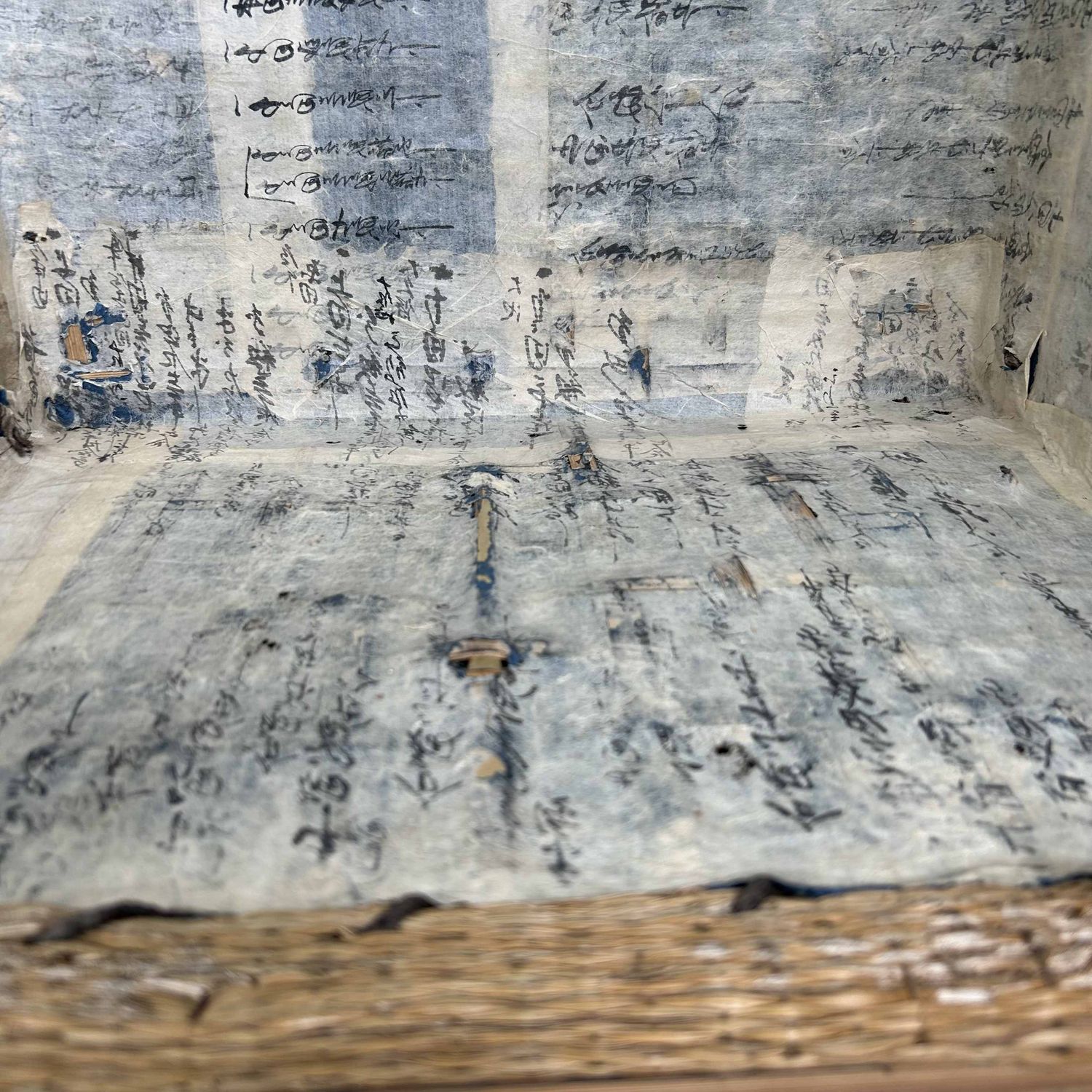 Grote Japanse Bamboe Mand, Taishō-periode.