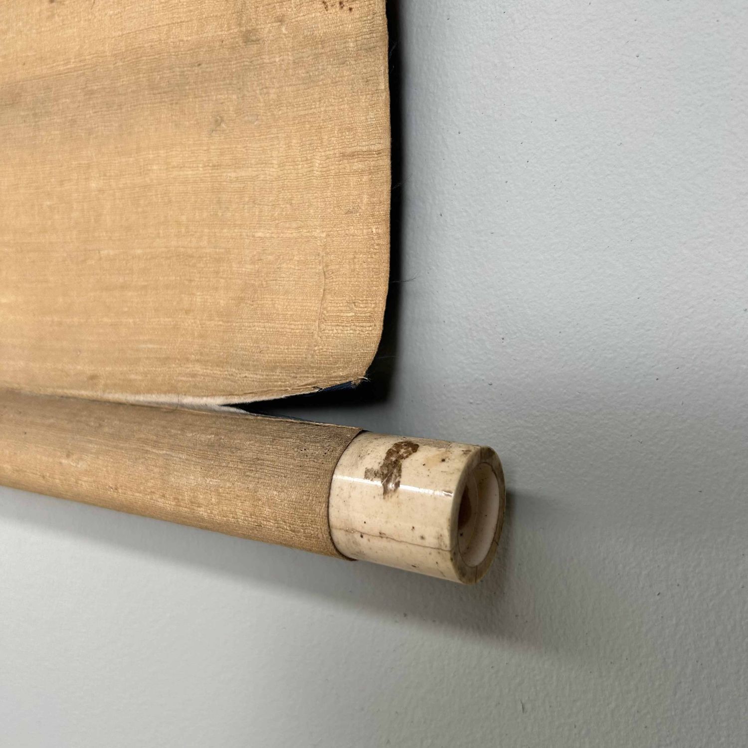 Antieke Japanse Kakemono Scroll 'Daikokuten', Meiji-periode.