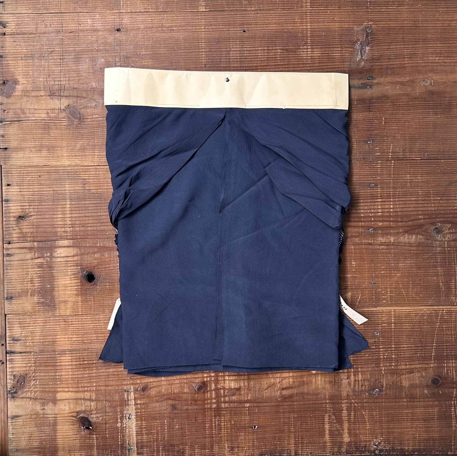 Vintage Silk Heko Obi, Shōwa era.