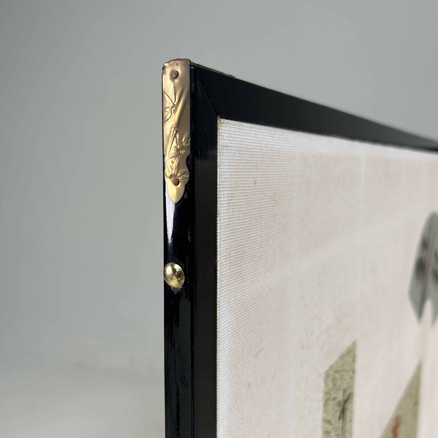 Byōbu 屏風, Decoratief Japans Kamerscherm, Shōwa-periode.