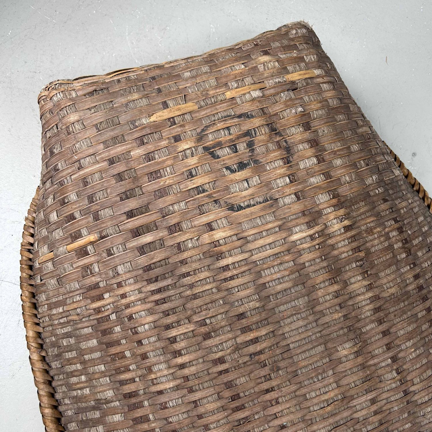 Japanse Furuimi, Gevlochten Oogst Mand, Taishō periode.