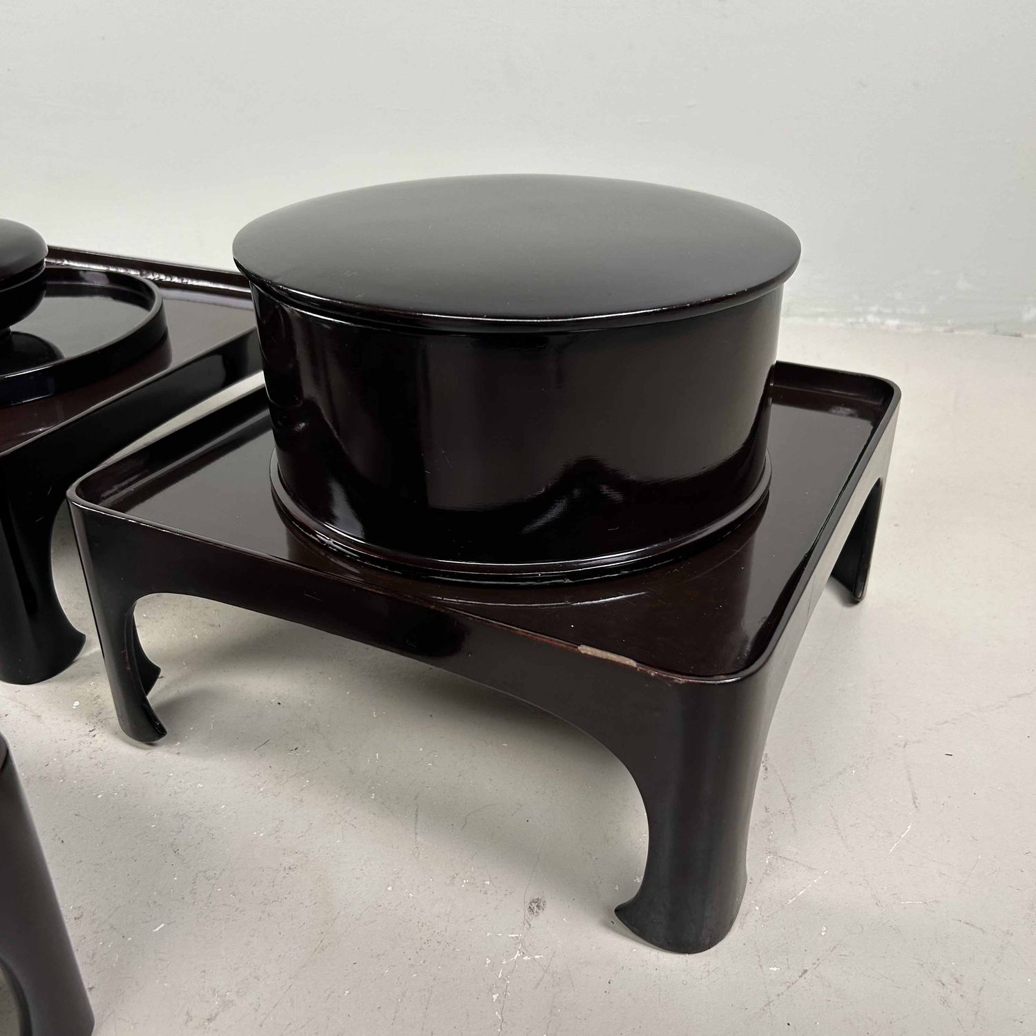 Antieke Ceremoniële Set Traditioneel Lakwerk, 1928, Japan.