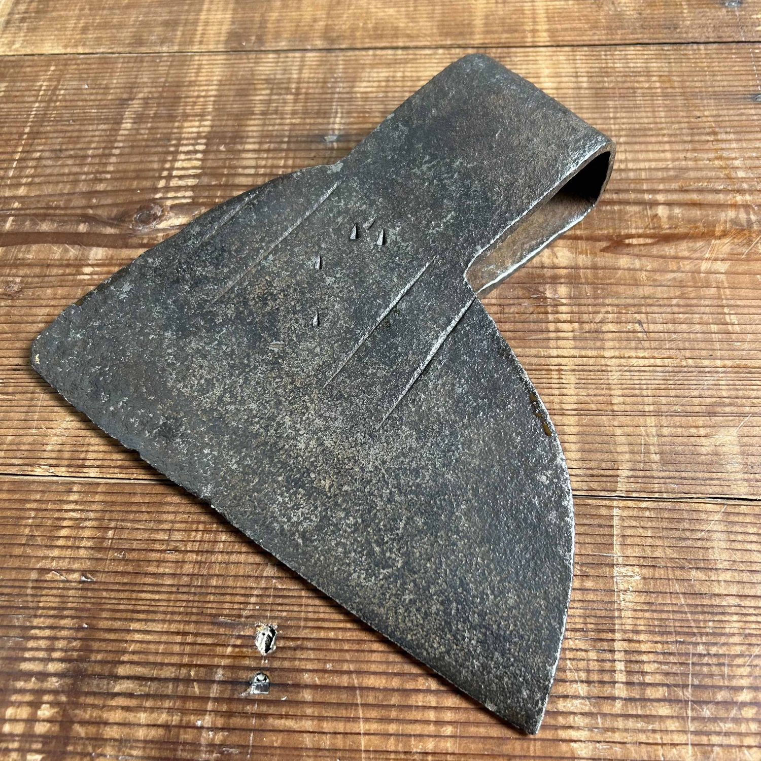 Ono (斧), Antique Logger's Axe, early Meiji period, Japan.
