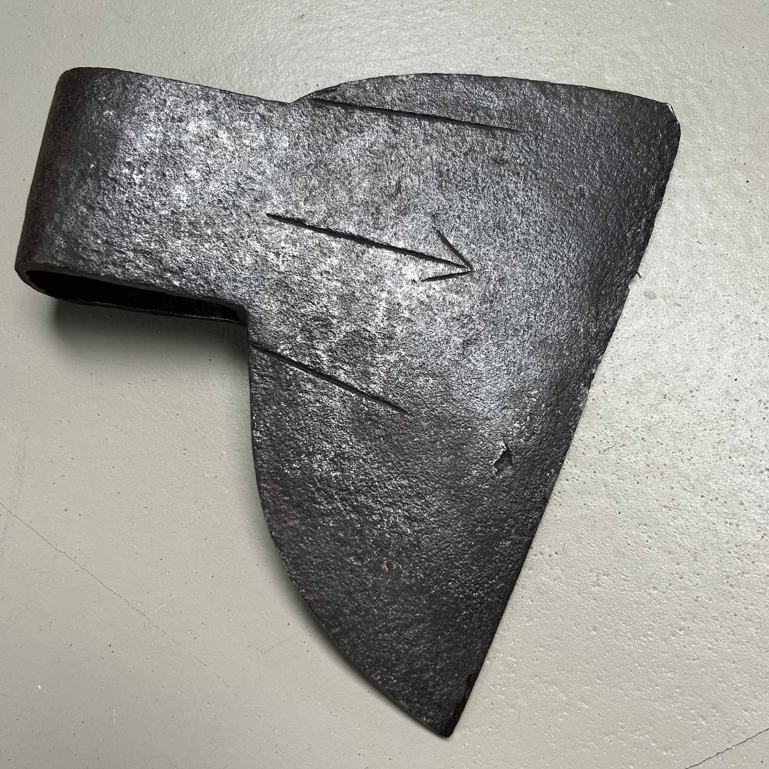 Ono (斧), Antique Logger's Axe, early Meiji period, Japan.