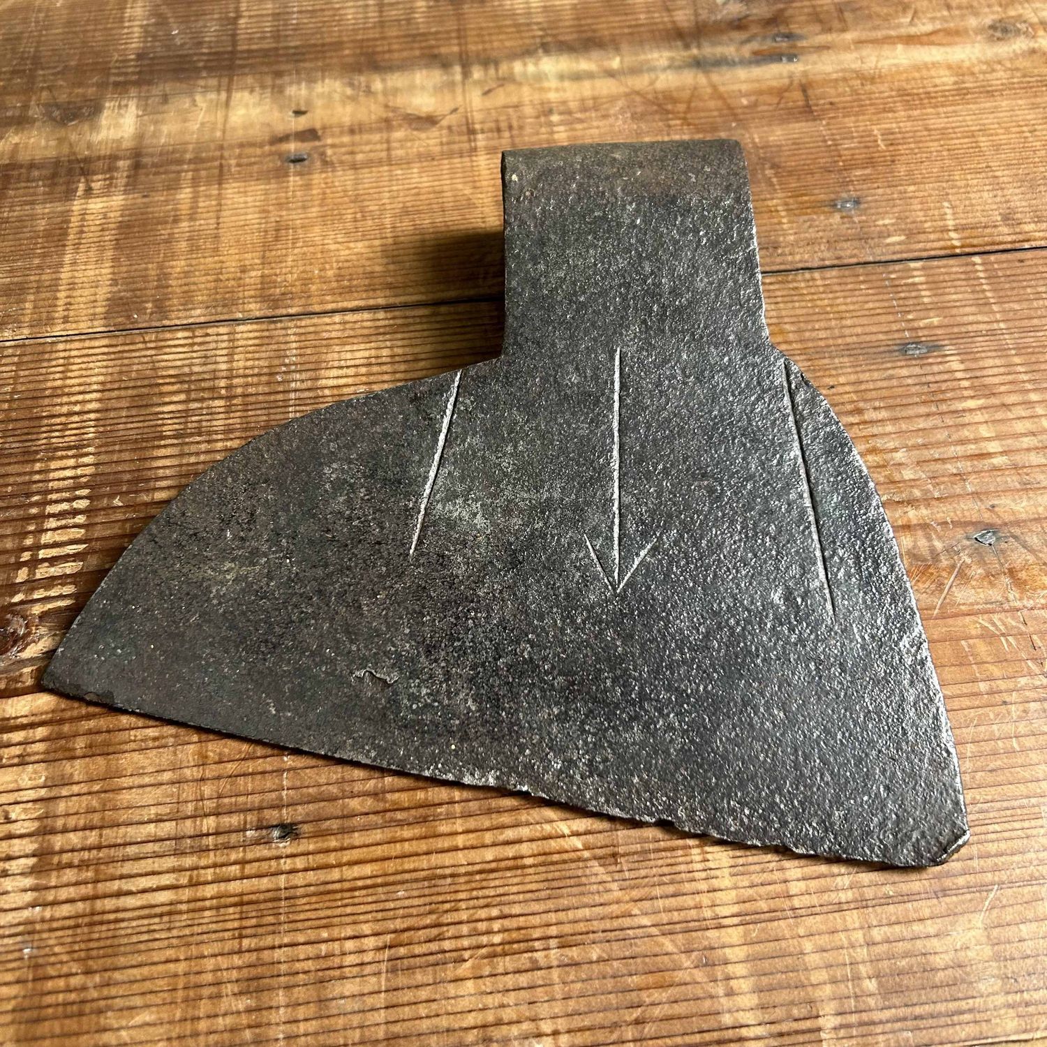 Ono (斧), Antique Logger's Axe, early Meiji period, Japan.