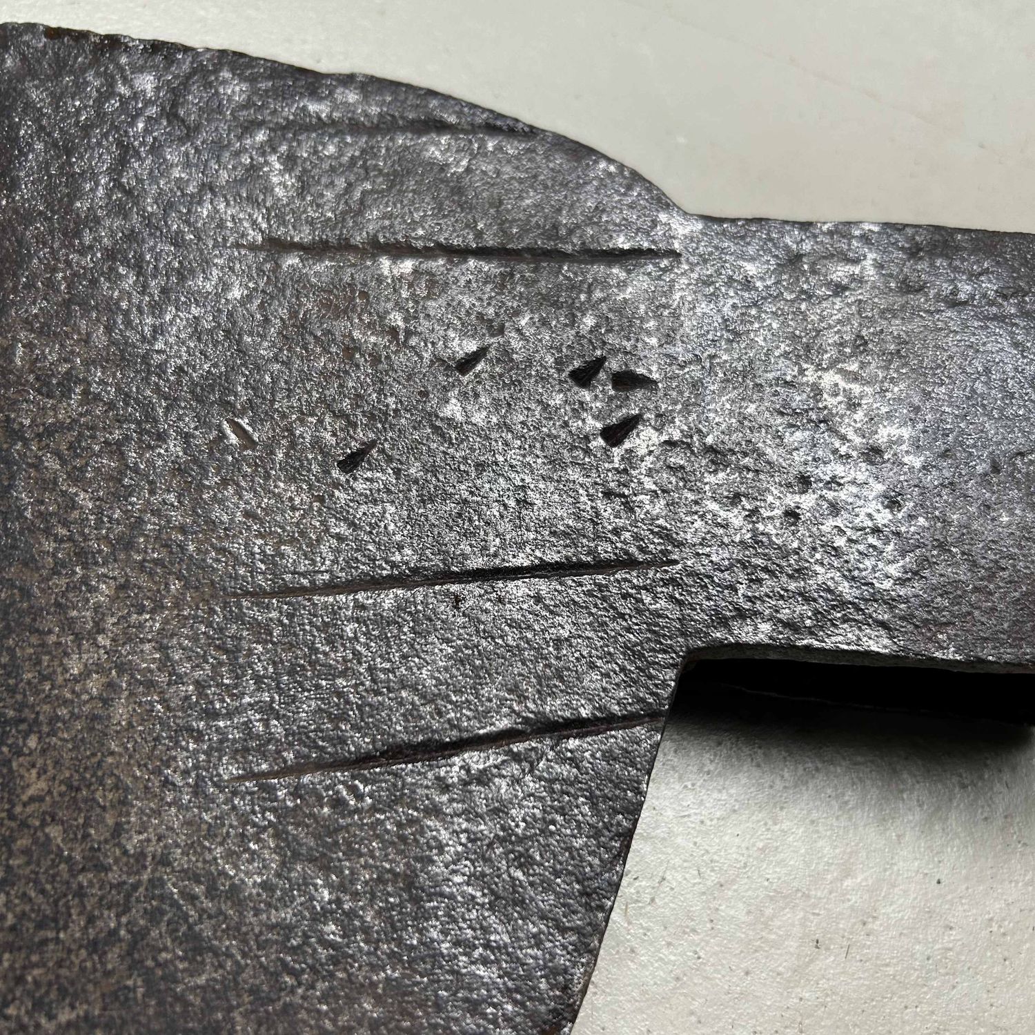 Ono (斧), Antique Logger's Axe, early Meiji period, Japan.