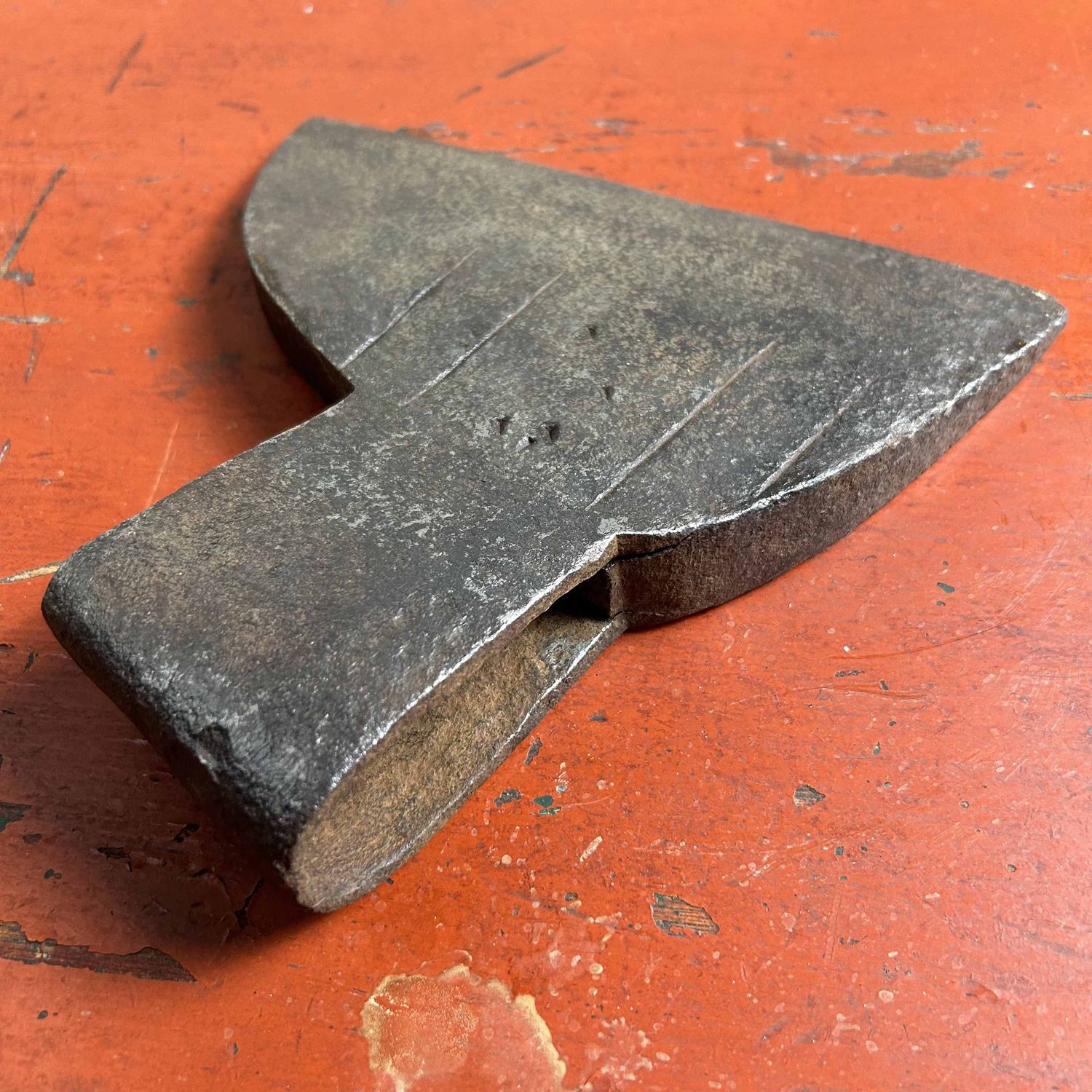 Ono (斧), Antique Logger's Axe, early Meiji period, Japan.