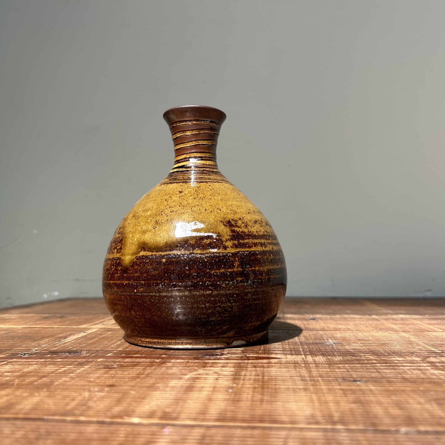 Vintage Ceramic Ikebana Flower Vase, Japan.