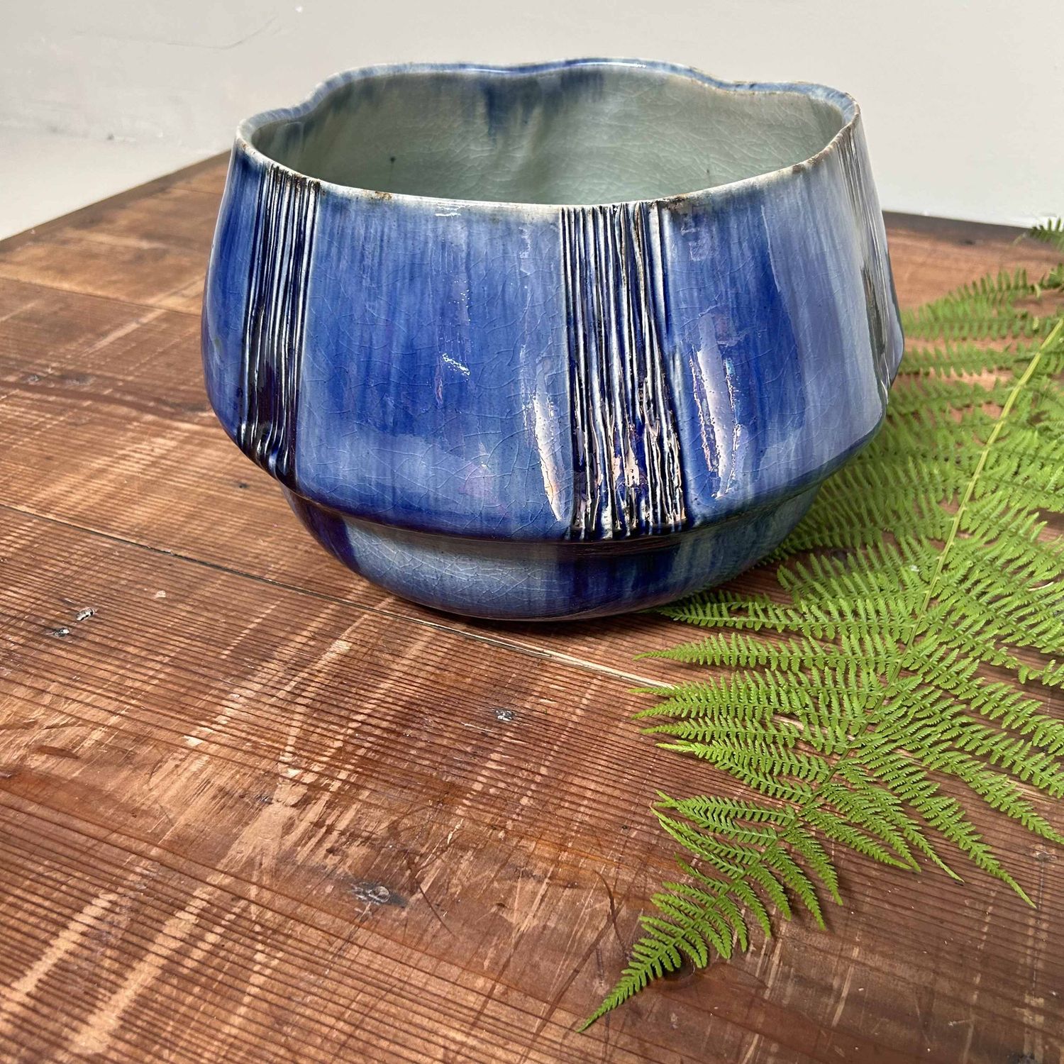 Mid-Century Japanese Studio Ceramics Ikebana, Shôwa period. Mid-Century Japanese Studio Ceramics Ikebana, Shôwa period.