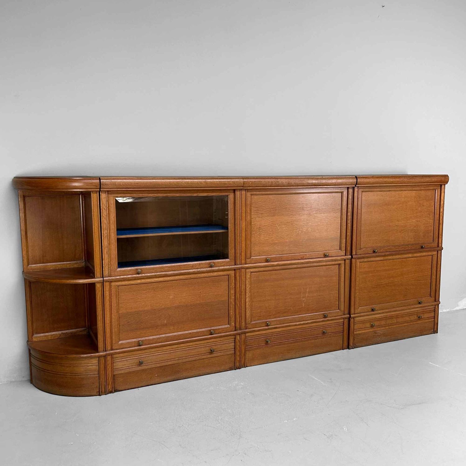 Vintage Opbergmeubel Modules van Bibliothèque M.D., Parijs, jaren '50.