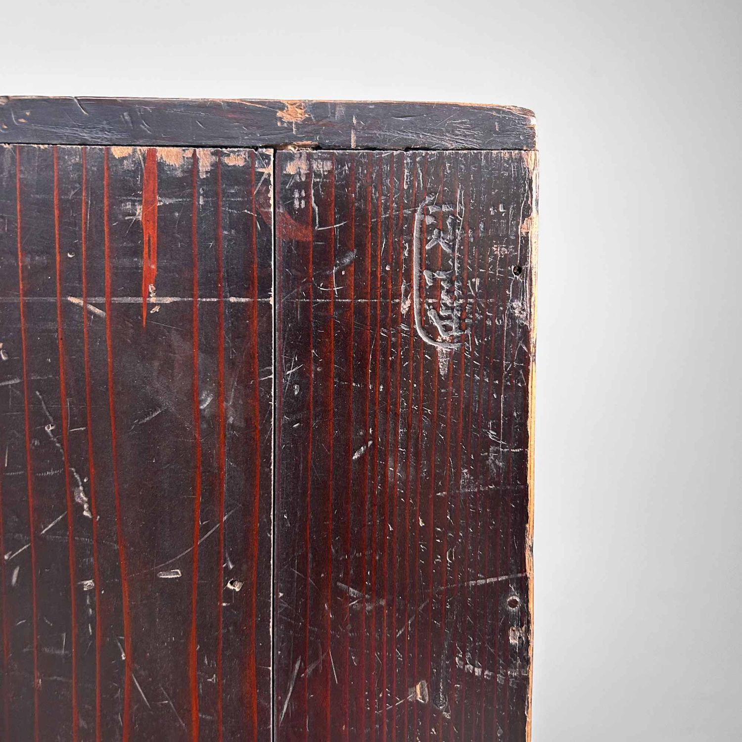 Antieke Japanse Tansu Winkelkast met Lades, Meiji-periode.