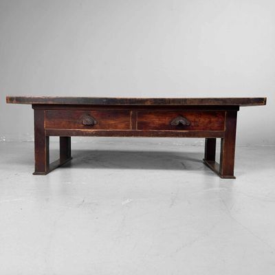 Authentic Japanese Shosai-Ki Writing Desk, 書斎机, 1930s.
