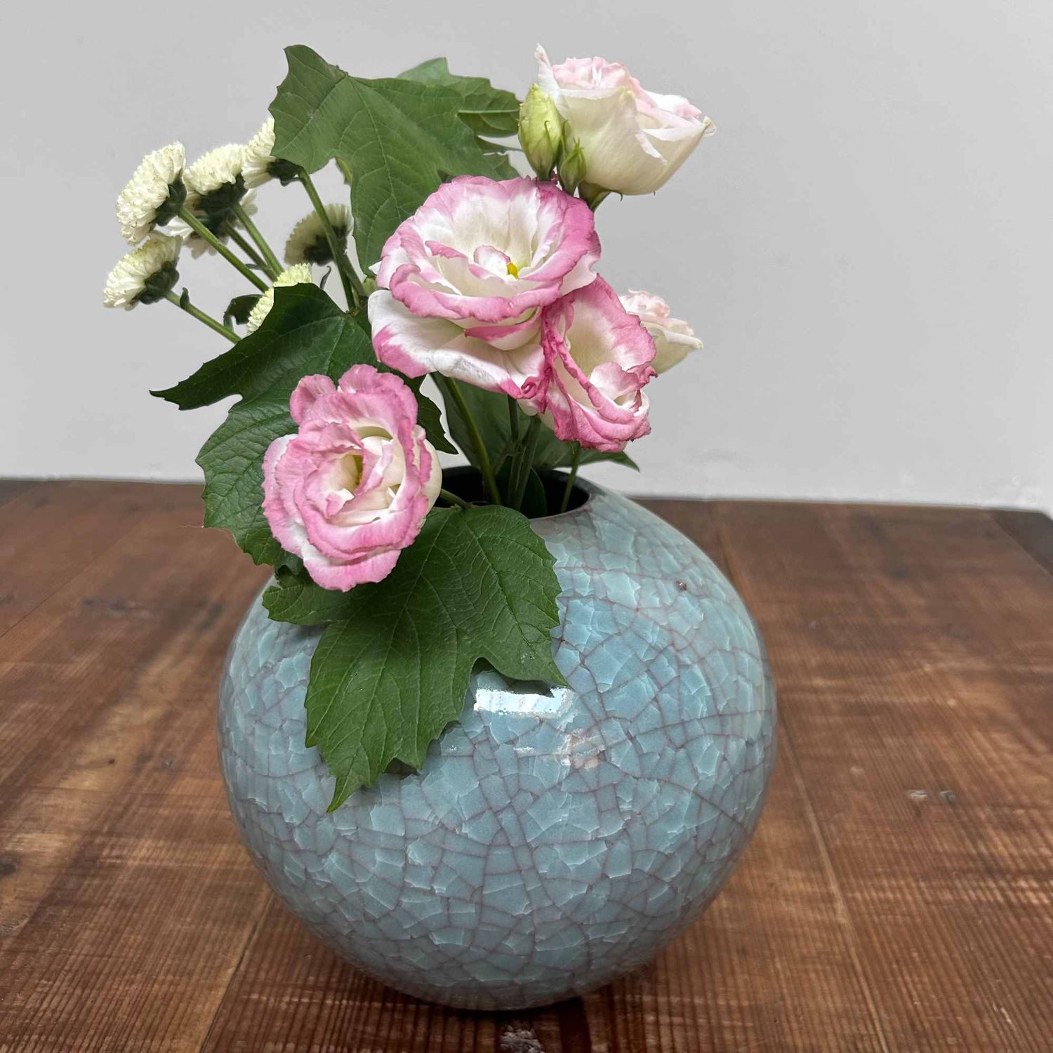 Keramieken Hagi Yaki はぎ Ikebana Bloemenvaas, Shōwa-periode, Japan.