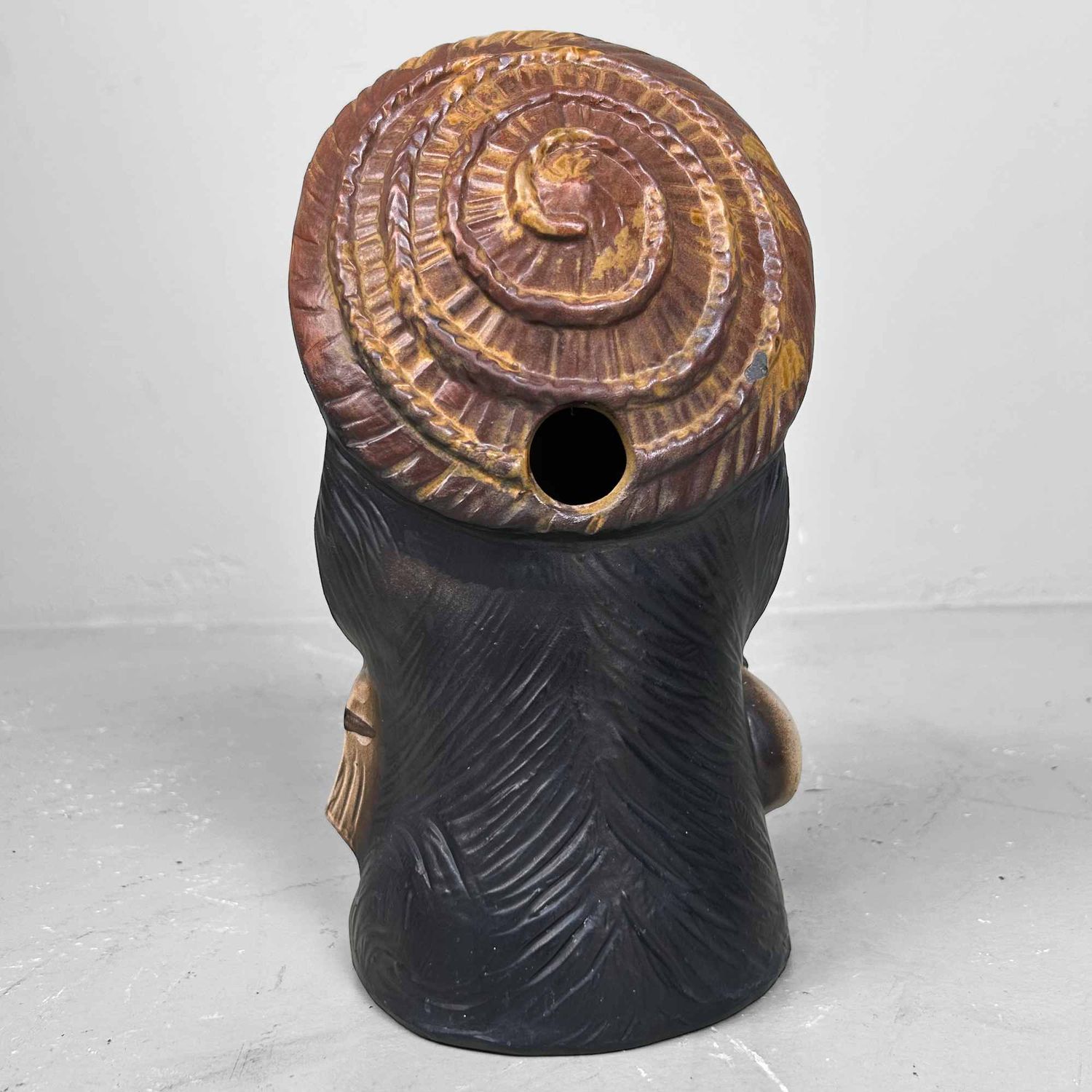 Decoratief Tanuki 狸 Beeld, Shigaraki Aardewerk, Shōwa-periode, Japan.