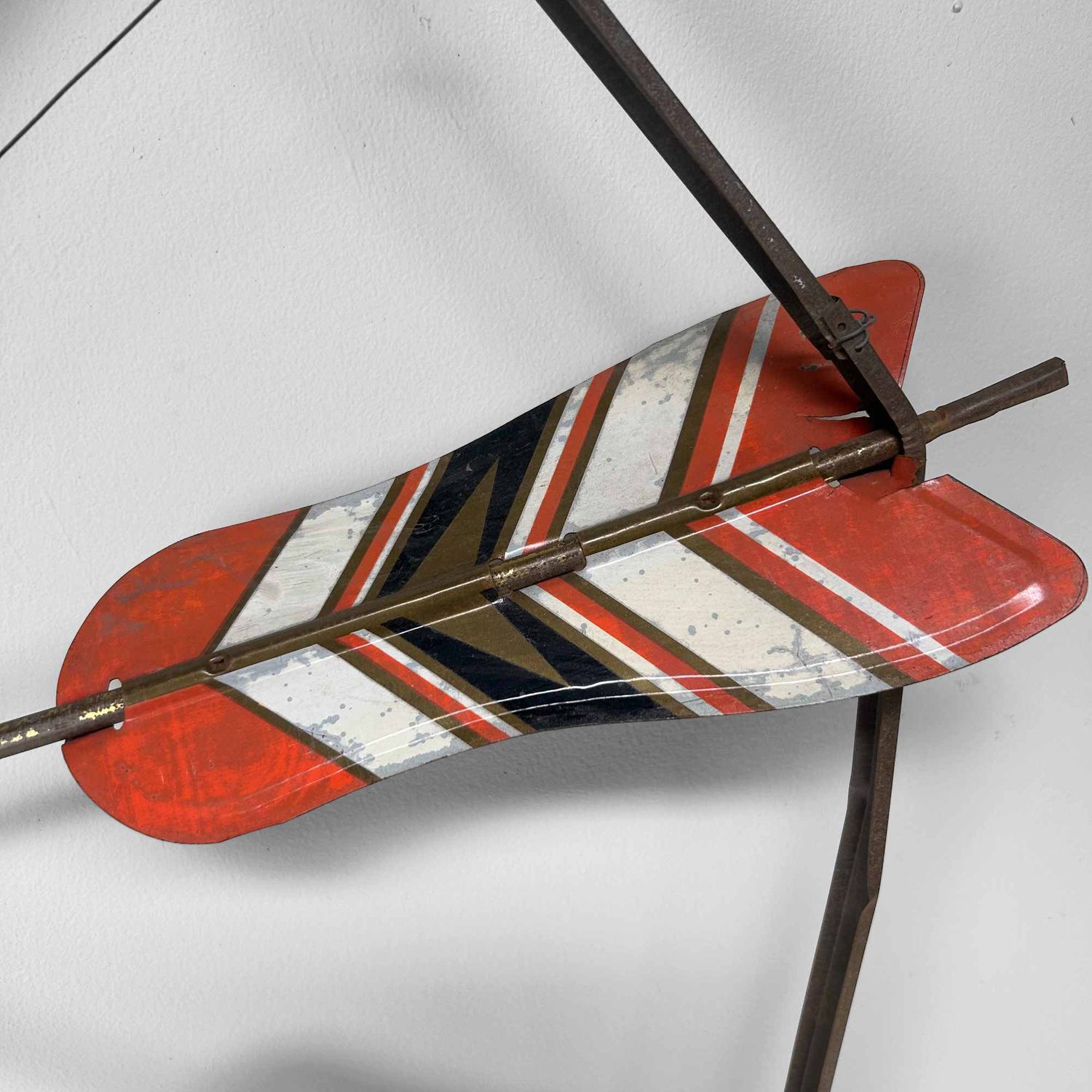 Set of Decorative Vintage Spinning Wheels Koinobori Matsuri, Japan.