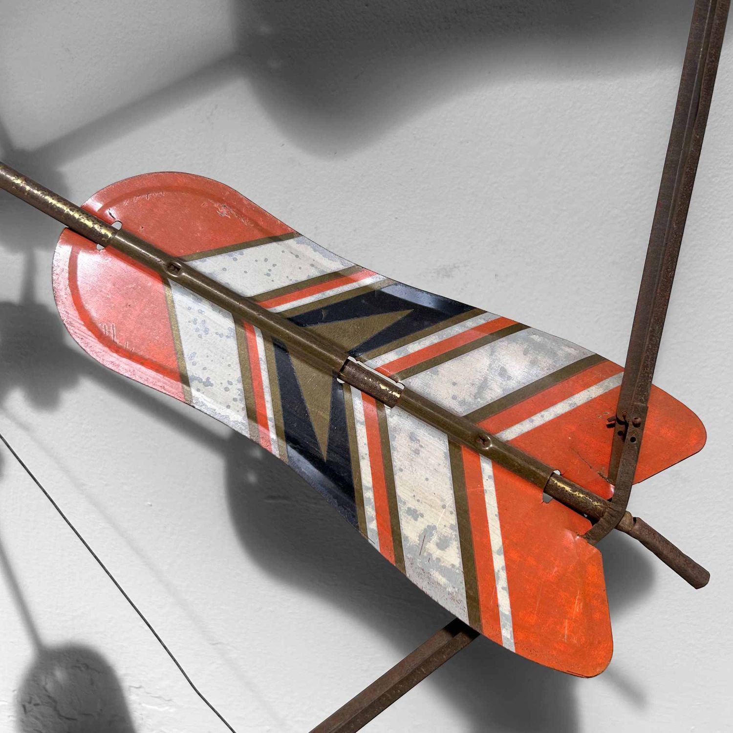 Set of Decorative Vintage Spinning Wheels Koinobori Matsuri, Japan.