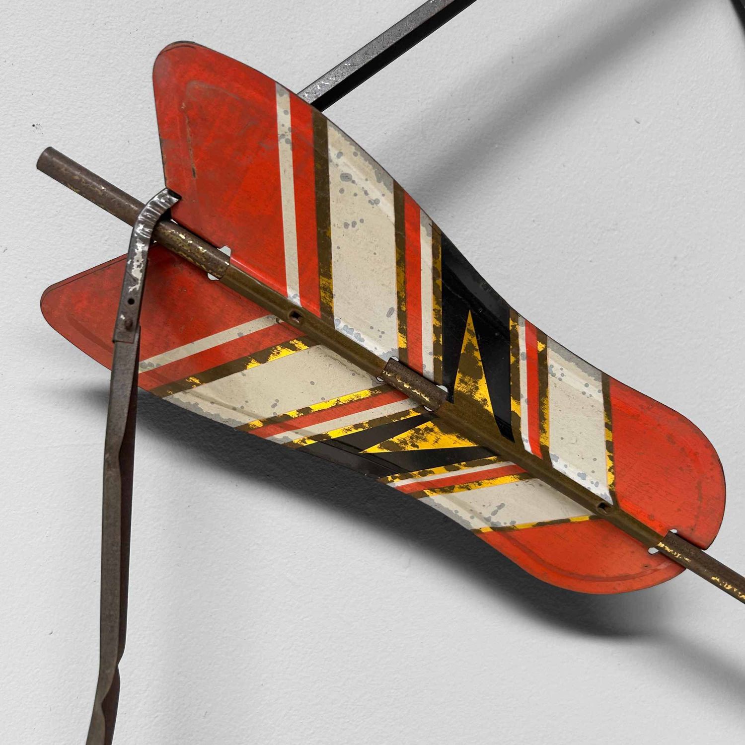 Set of Decorative Vintage Spinning Wheels Koinobori Matsuri, Japan.