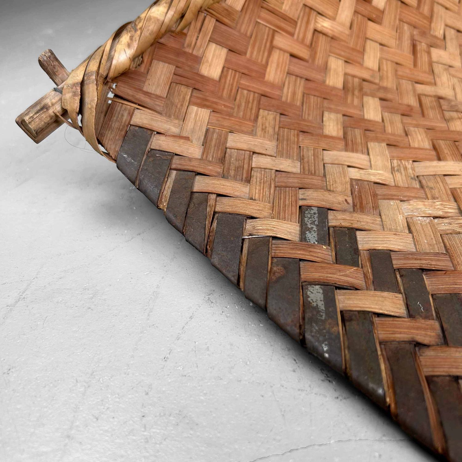 Japanse Furuimi, Gevlochten Oogst Mand, Shōwa periode.