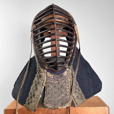 Japans Kendo Masker / Men (面), jaren '30, Japan.