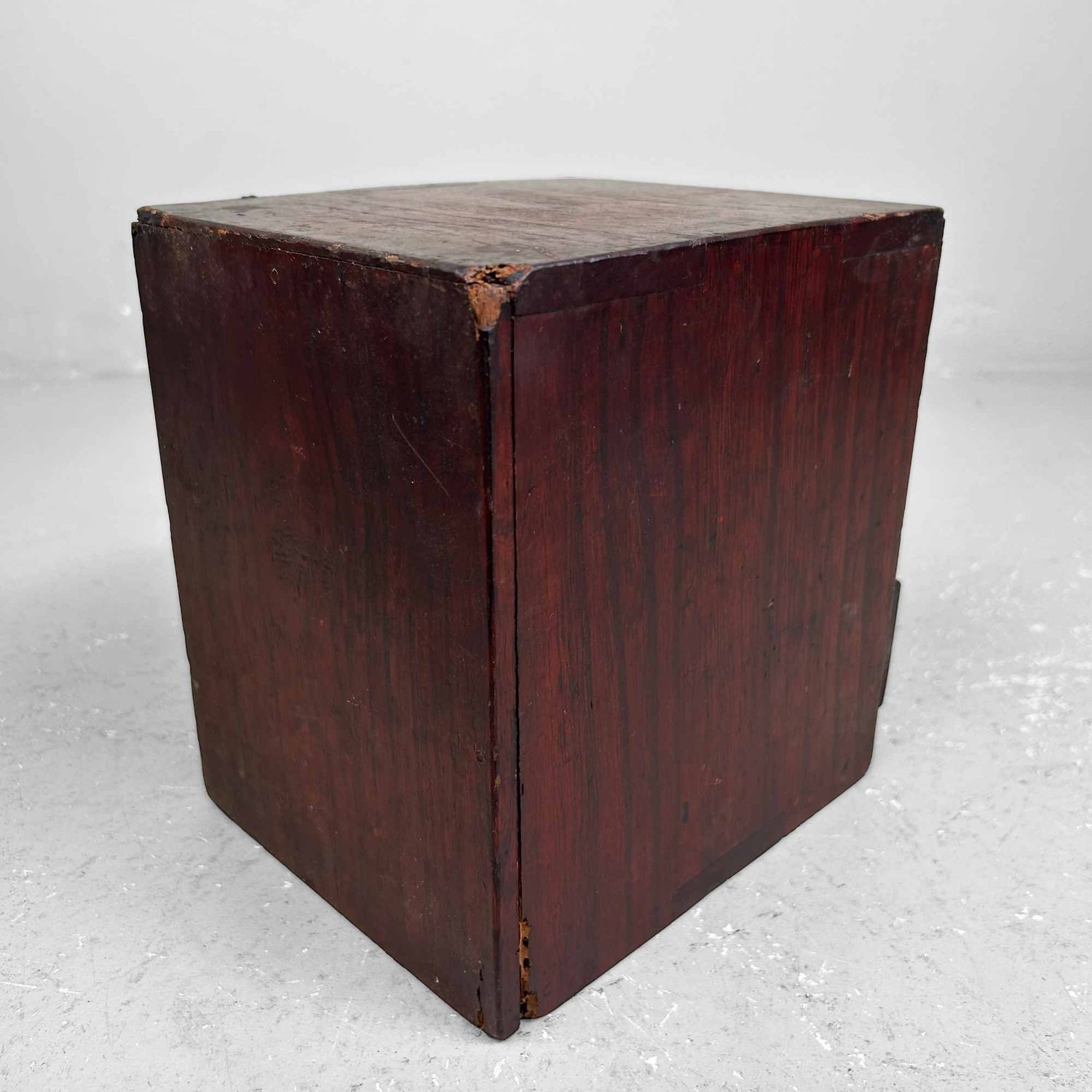 Small Vintage Japanese Drawer Cabinet, Shōwa Period.