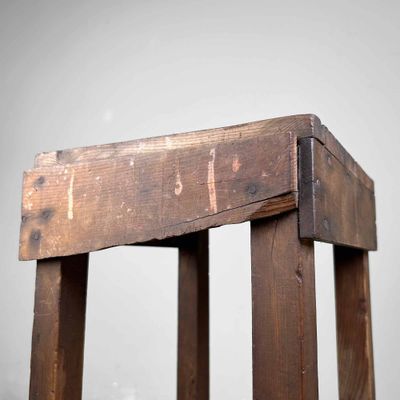 Japanese Wooden Stool, Mingei 民芸, Early Shōwa Period.