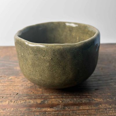 Ceramic Chawan (茶碗), Matcha Bowl, Shōwa Period.