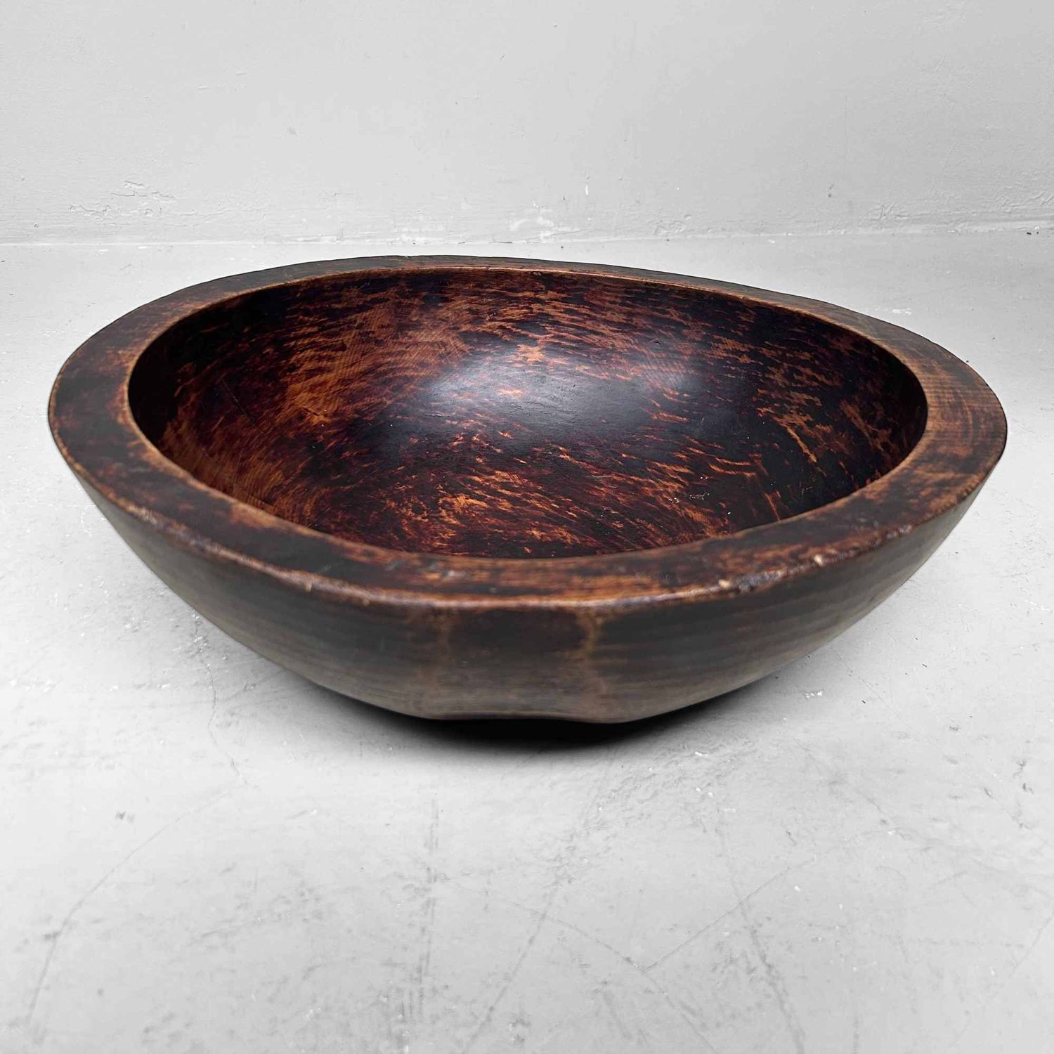 Decoratieve Houten Deegkom, Japan, Taishō-periode.