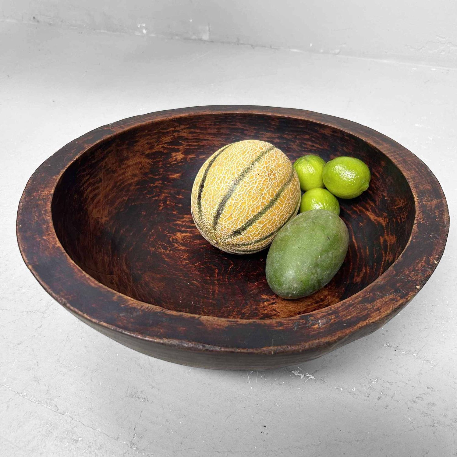 Decoratieve Houten Deegkom, Japan, Taishō-periode.