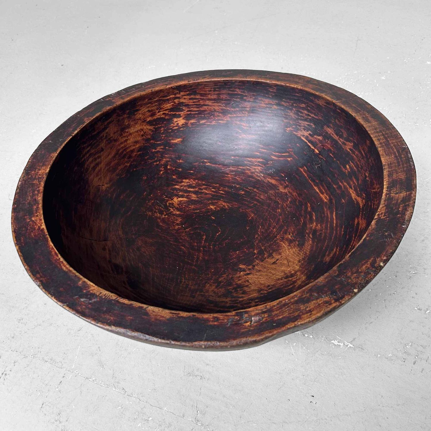 Decoratieve Houten Deegkom, Japan, Taishō-periode.