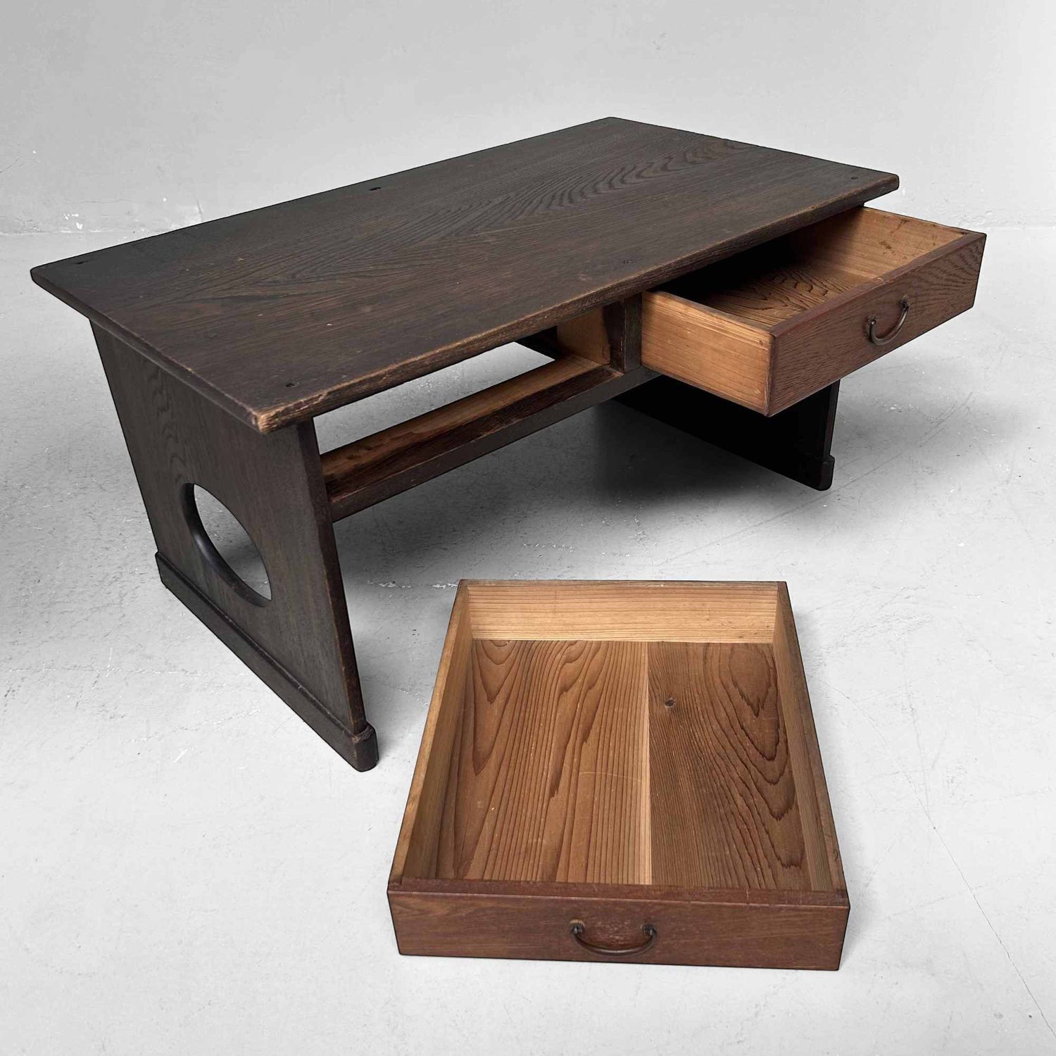 Japanse Shosai-Ki Schrijftafel, 書斎机, Taishō-periode.