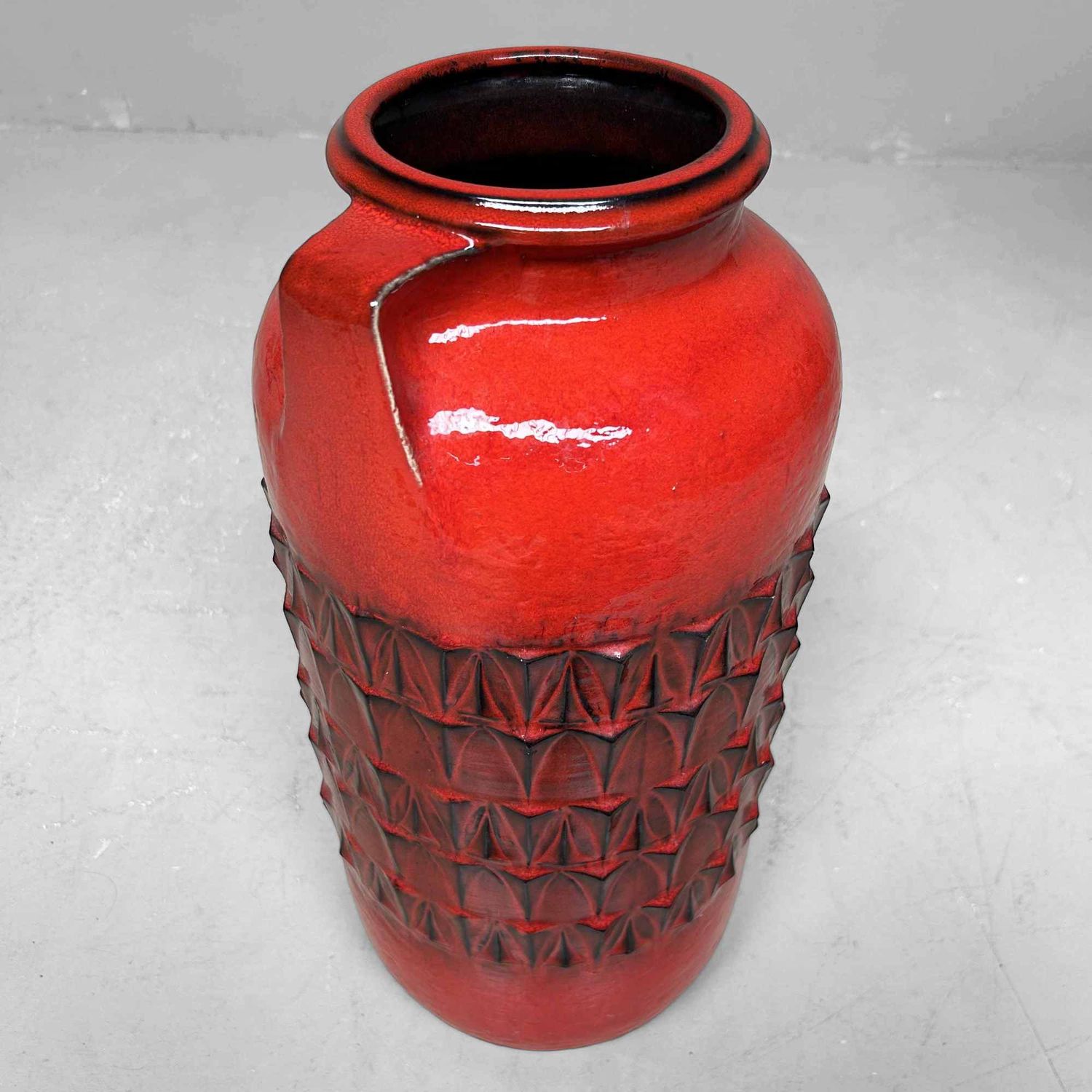 Vintage Ceramic West Germany Vase, Jasba, Germany.