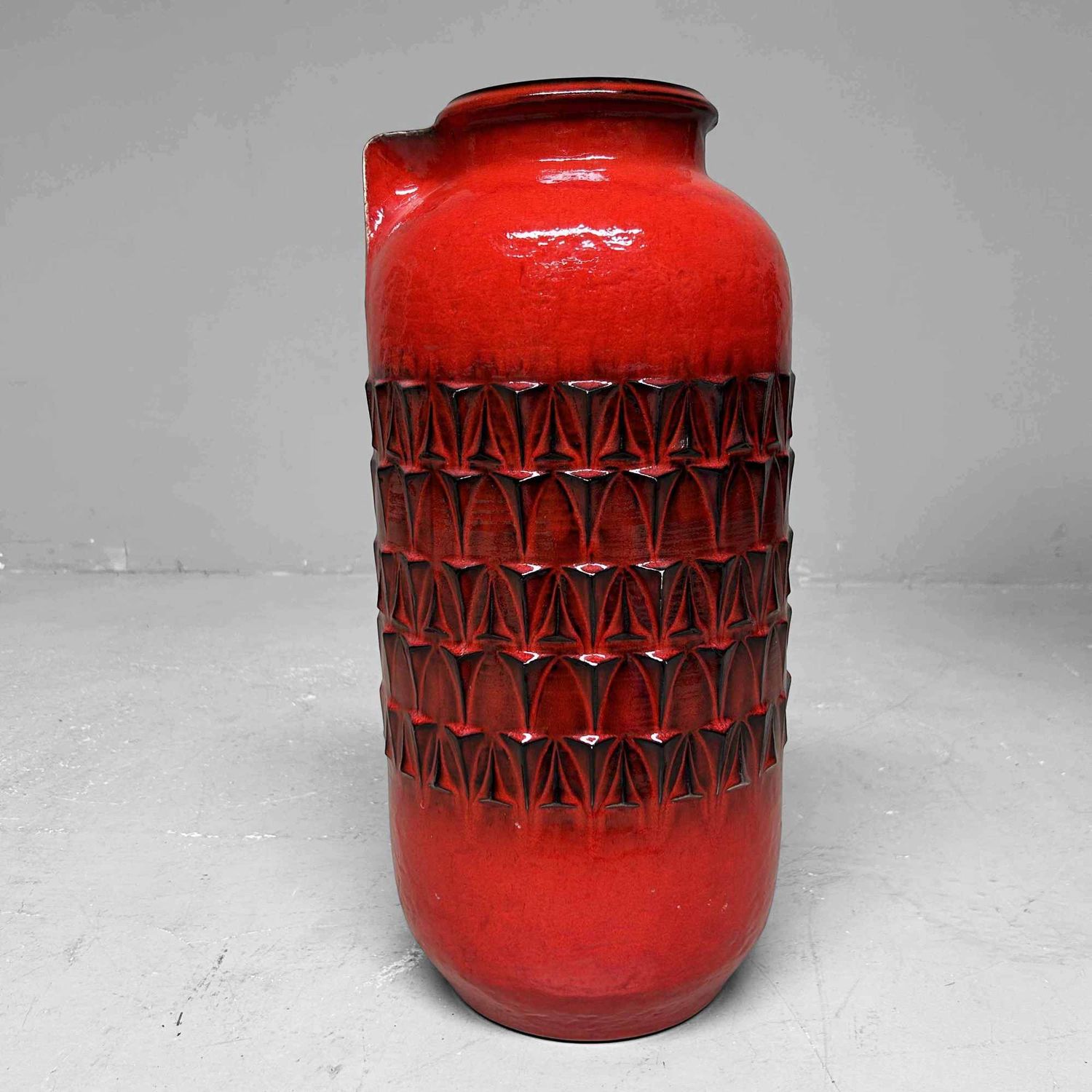 Vintage Ceramic West Germany Vase, Jasba, Germany.