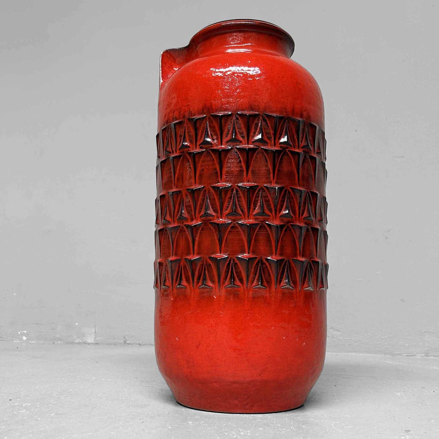 Vintage Ceramic West Germany Vase, Jasba, Germany.