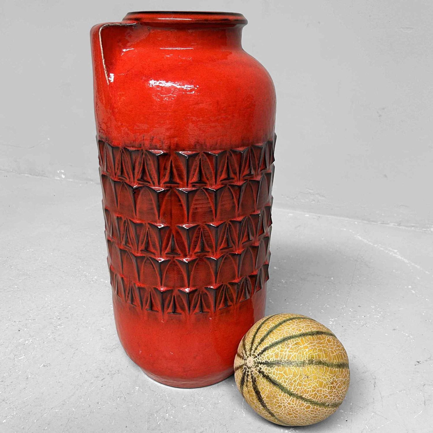 Vintage Ceramic West Germany Vase, Jasba, Germany.