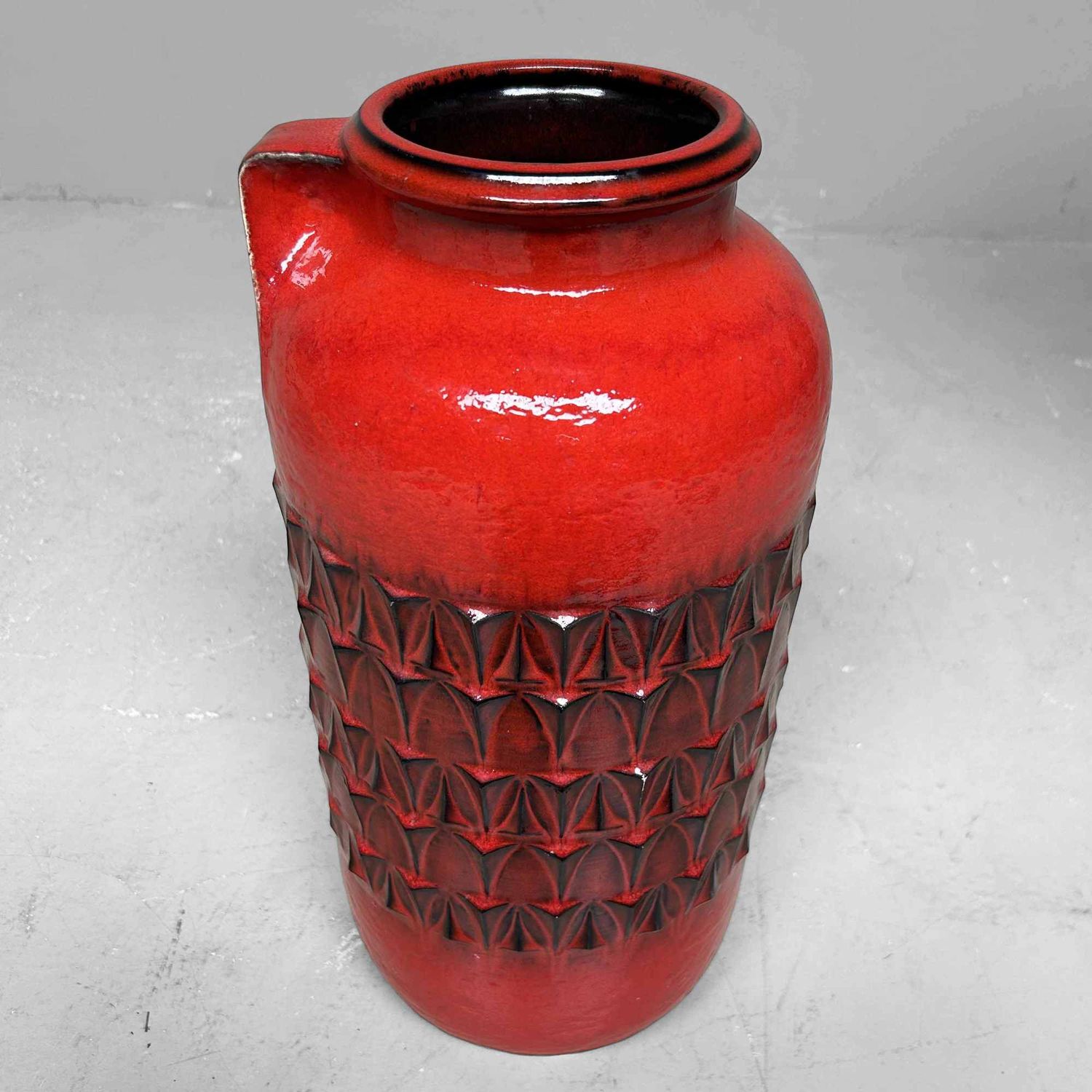 Vintage Ceramic West Germany Vase, Jasba, Germany.