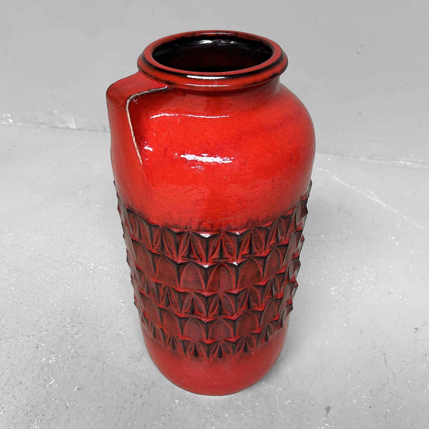 Vintage Ceramic West Germany Vase, Jasba, Germany.