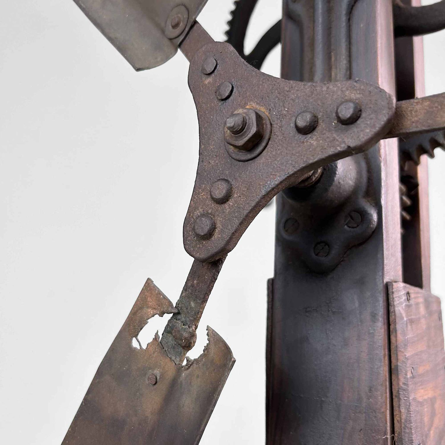 Antique Japanese Rice Windmill, Meiji Period.