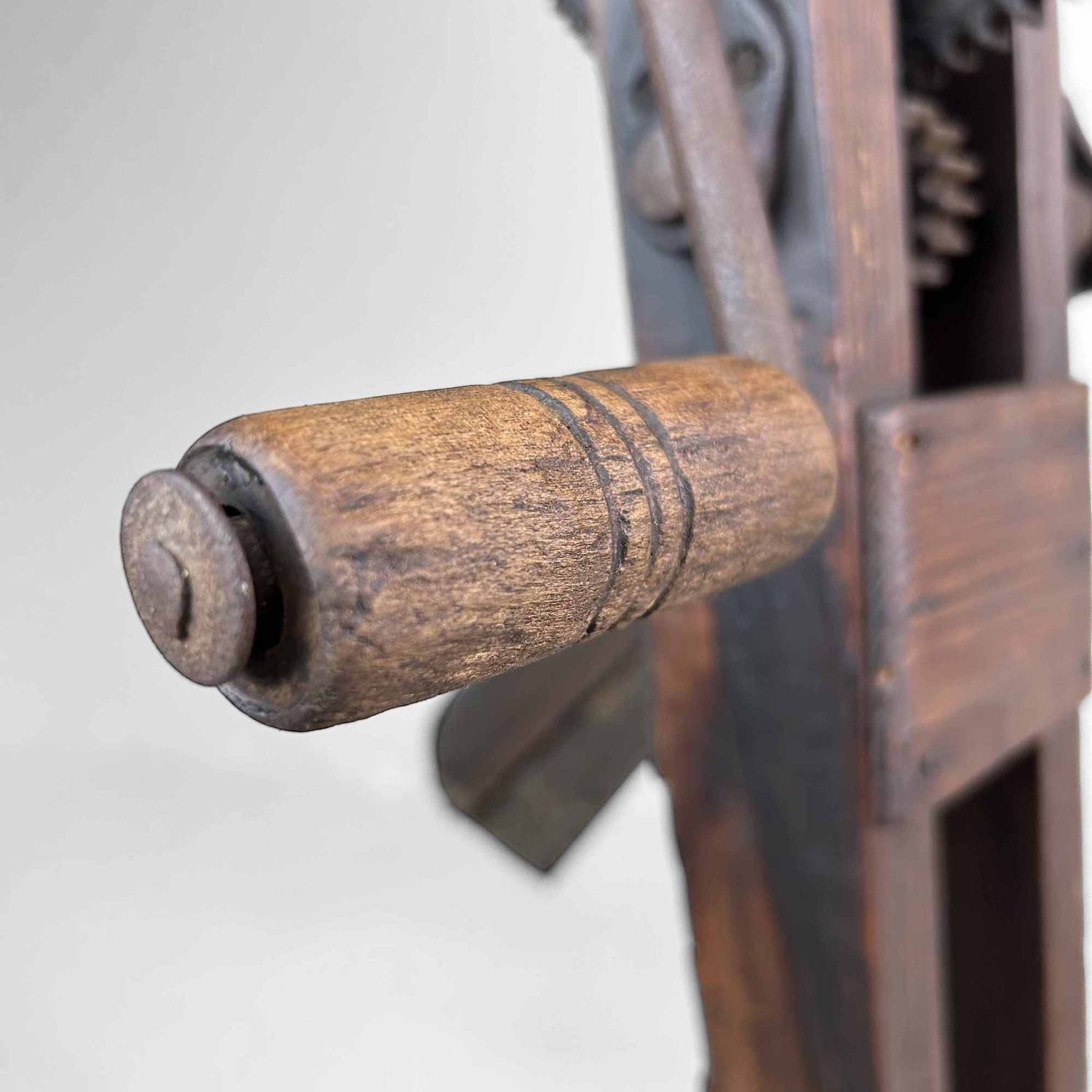 Antique Japanese Rice Windmill, Meiji Period.