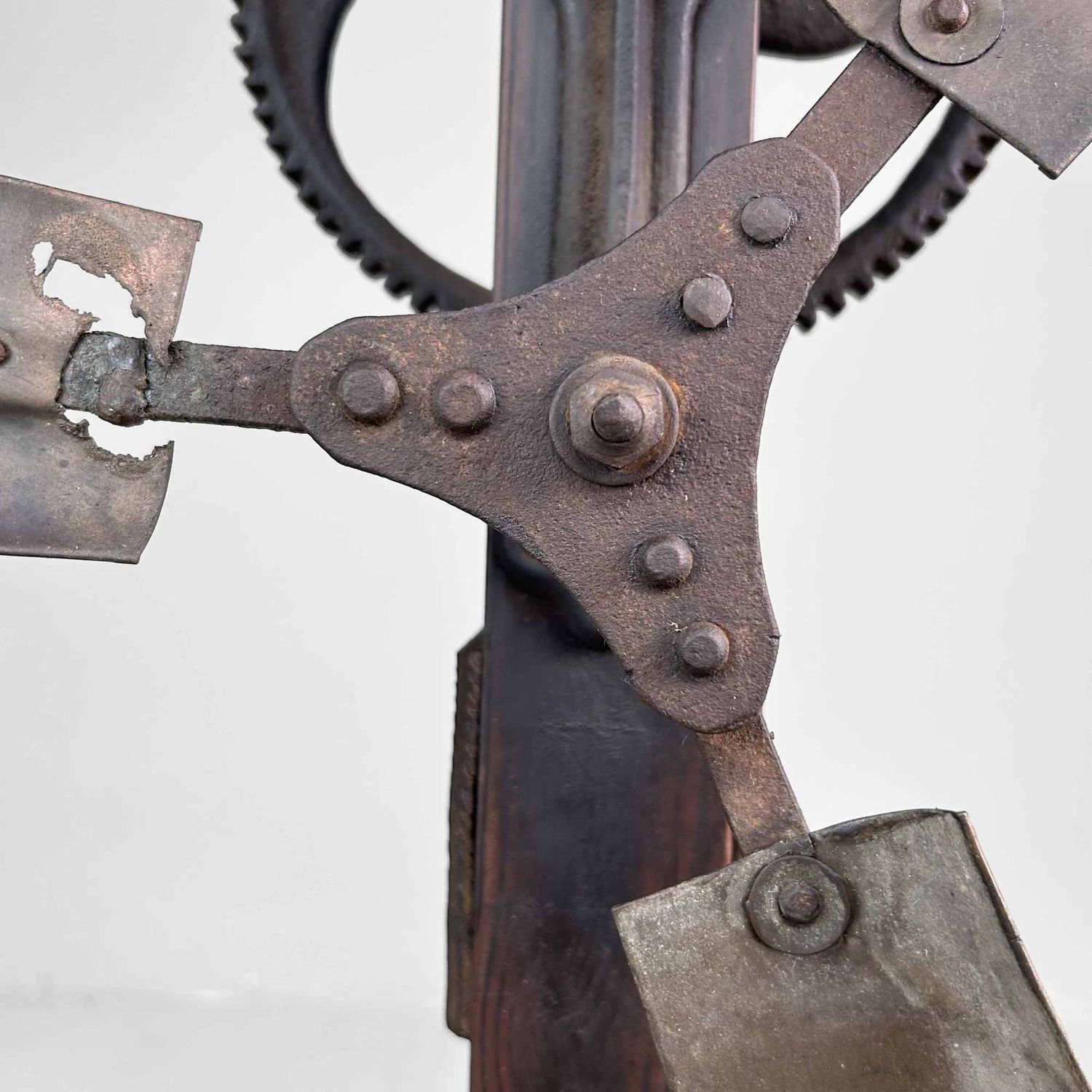 Antique Japanese Rice Windmill, Meiji Period.