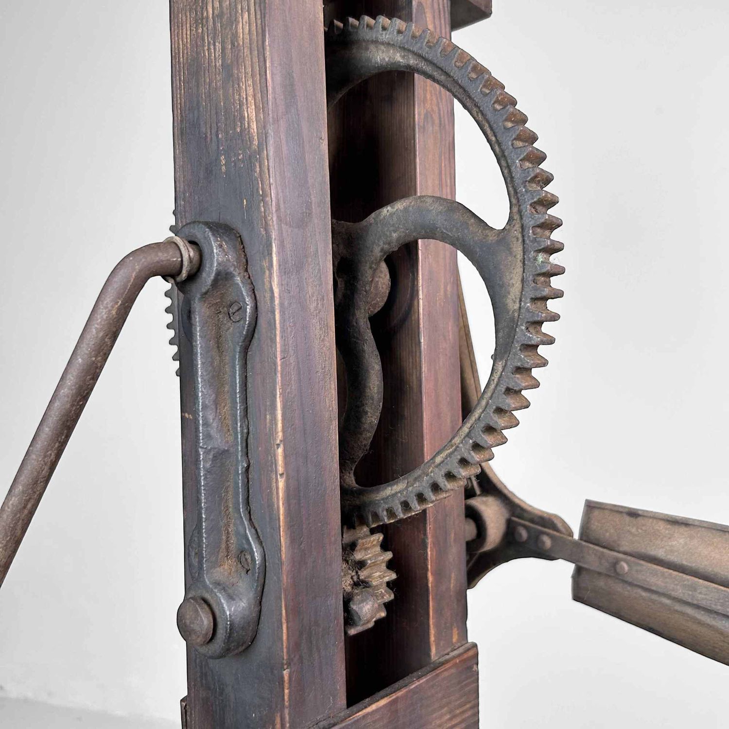 Antique Japanese Rice Windmill, Meiji Period.