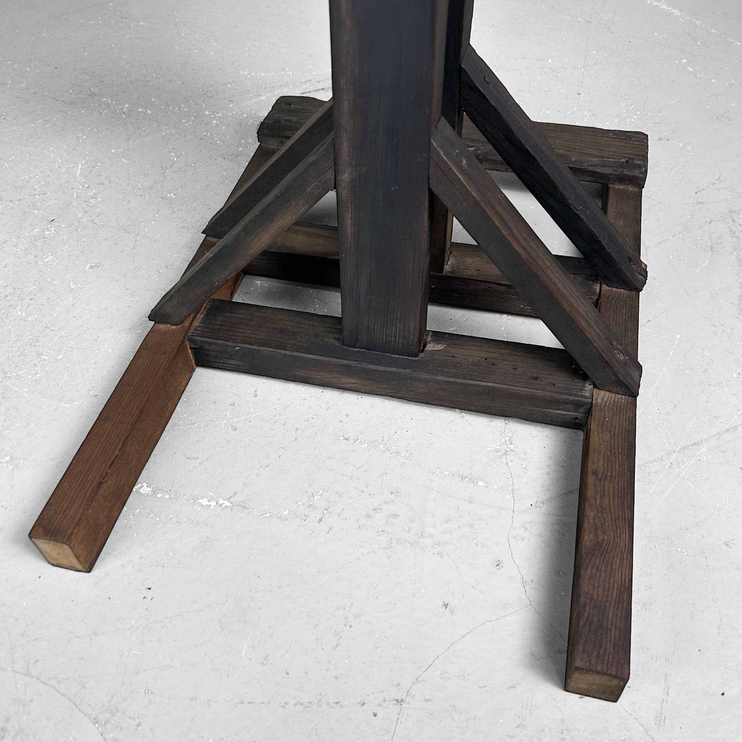 Antique Japanese Rice Windmill, Meiji Period.