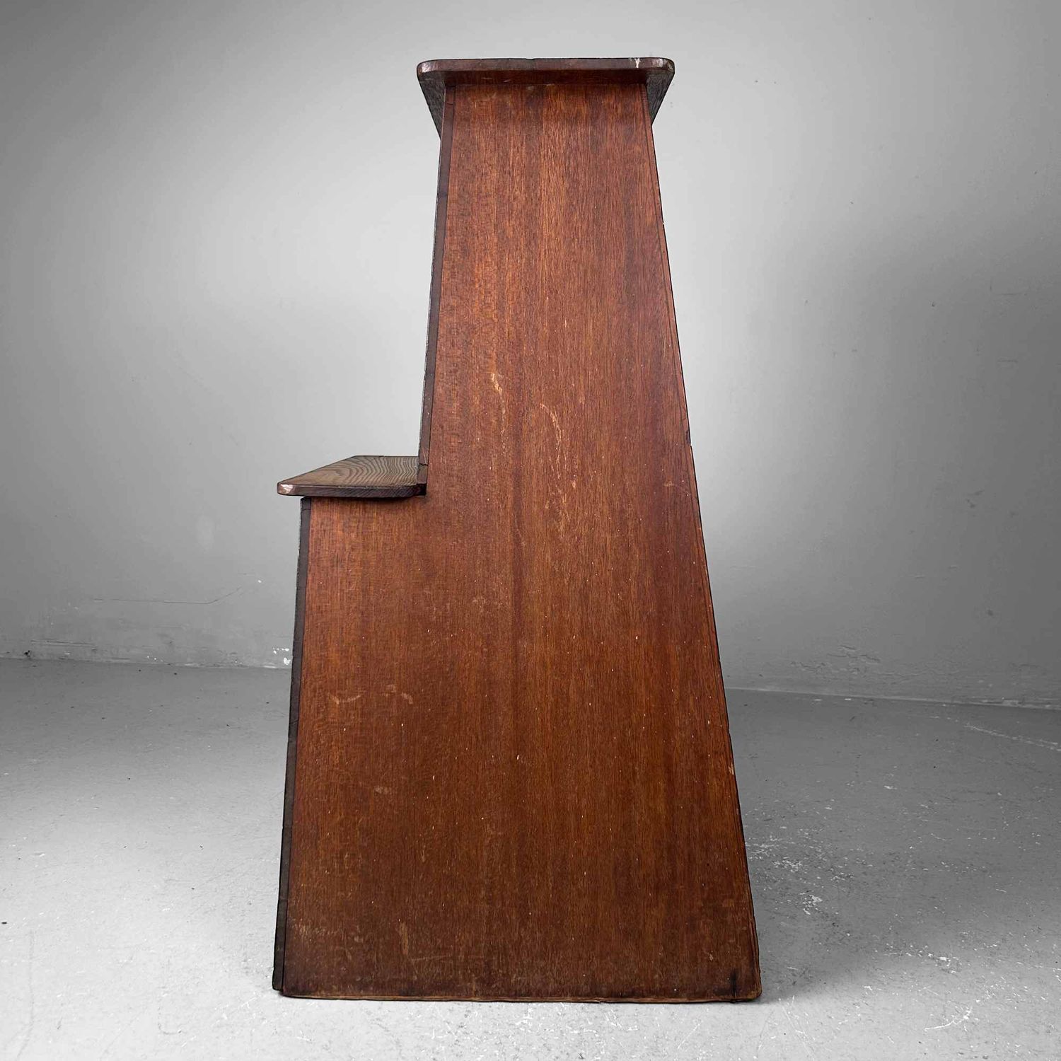 Minimalist Fumidai, Wooden Step, Taishō period, Japan.