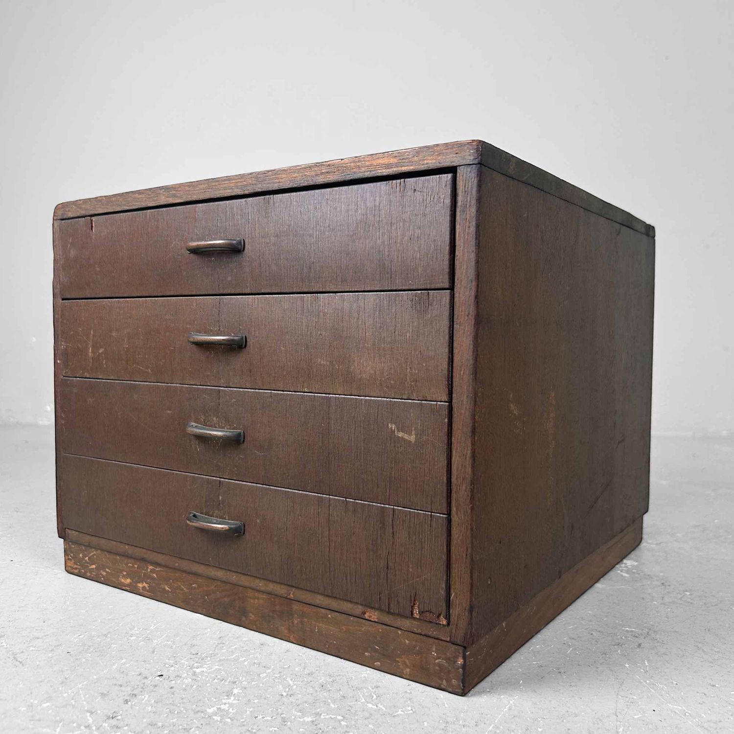 Houten Archief Ladekastje, jaren '30, Japan.