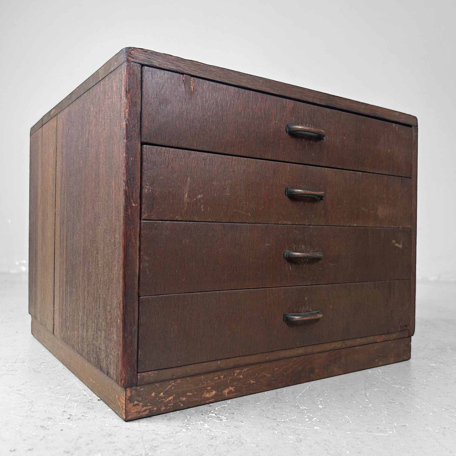 Houten Archief Ladekastje, jaren '30, Japan.