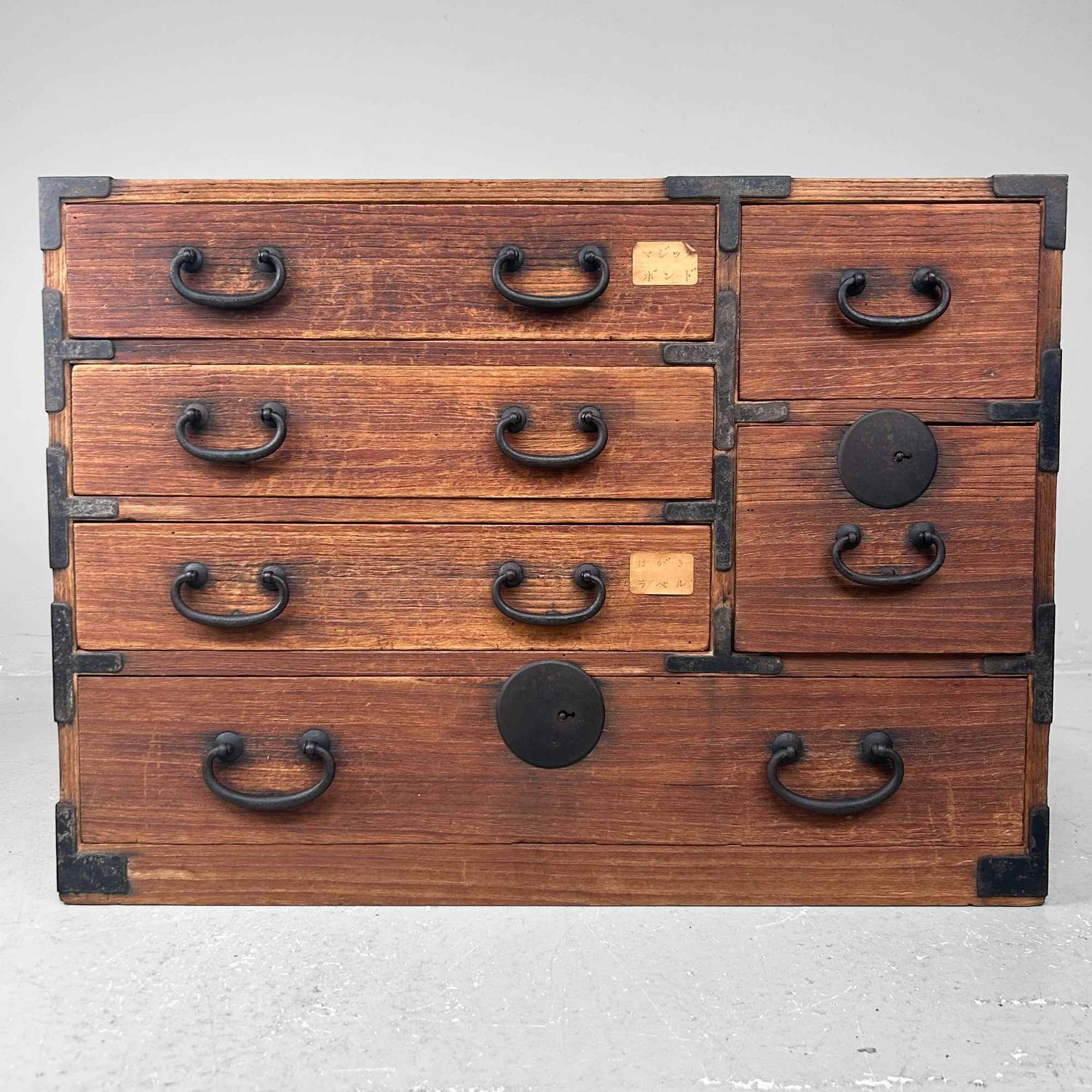 Kleine Japanse Tansu Ladekast, Meiji-periode.