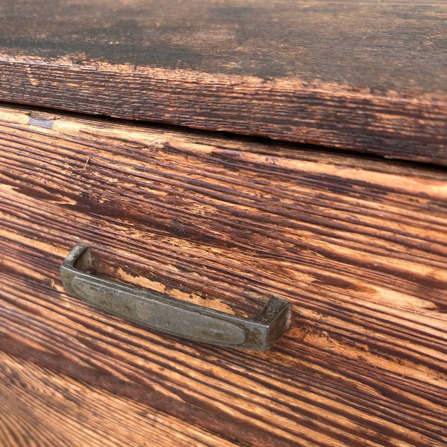 Antiek Japans Houten Ladekastje, Meiji-periode.