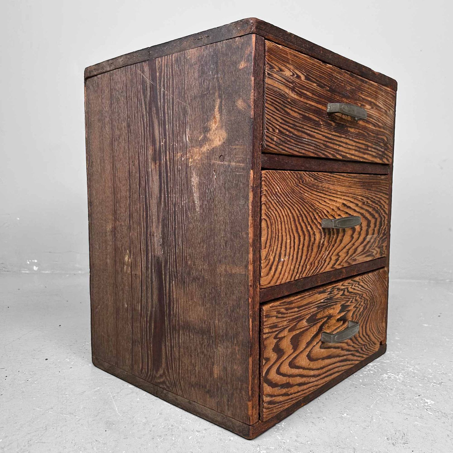 Antiek Japans Houten Ladekastje, Meiji-periode.