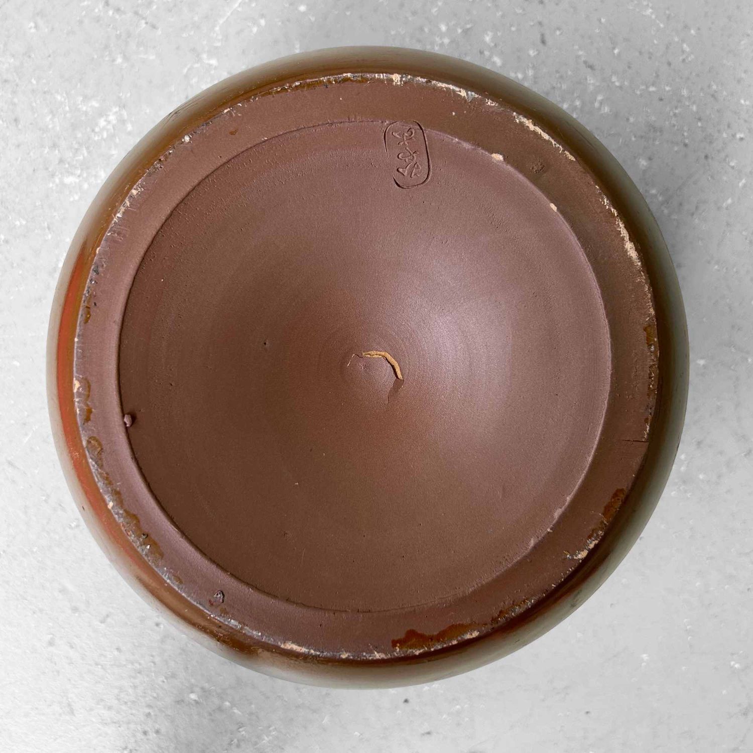 Earthenware Hibachi 'Eagle', Shōwa Period, Japan.